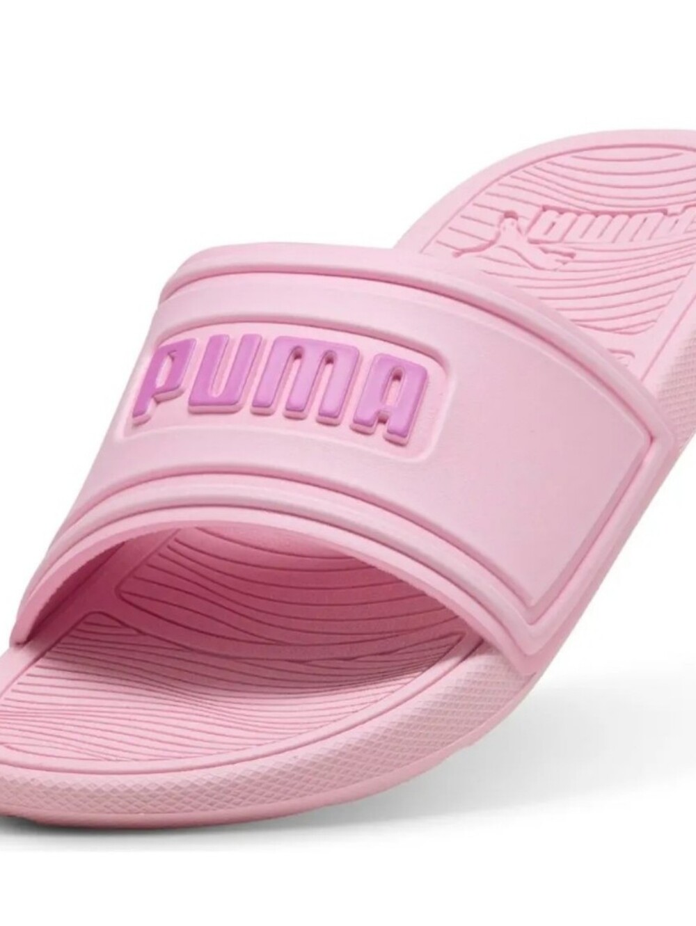 Puma Cool Cat 2.0 Bliss Slide Sandals- Pink Shimmer/Electric Orchid